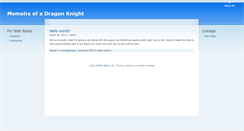Desktop Screenshot of dragonden.kisekinohana.net